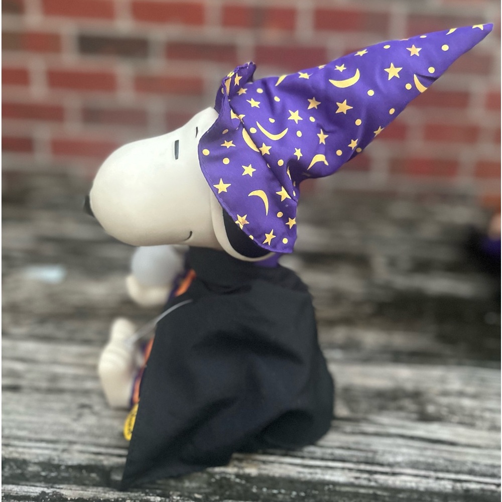 Gemmy Peanuts Halloween Dancing Dracula Charlie Brown Witch Lucy Wizard Snoopy - Picture 8 of 8